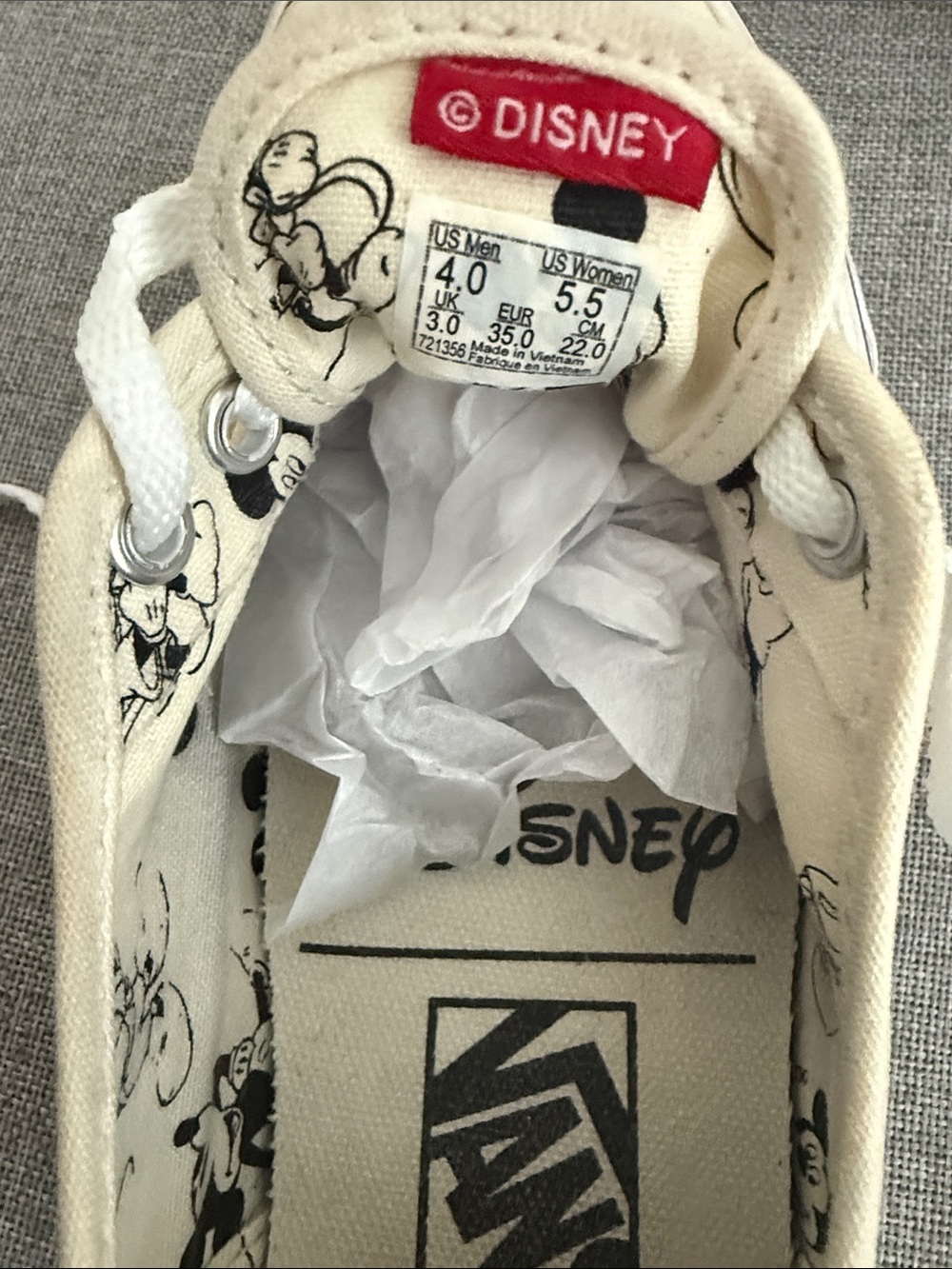 Vans Disney Mickey Mouse birthday Canvas Sneakers - Picture 11 of 11